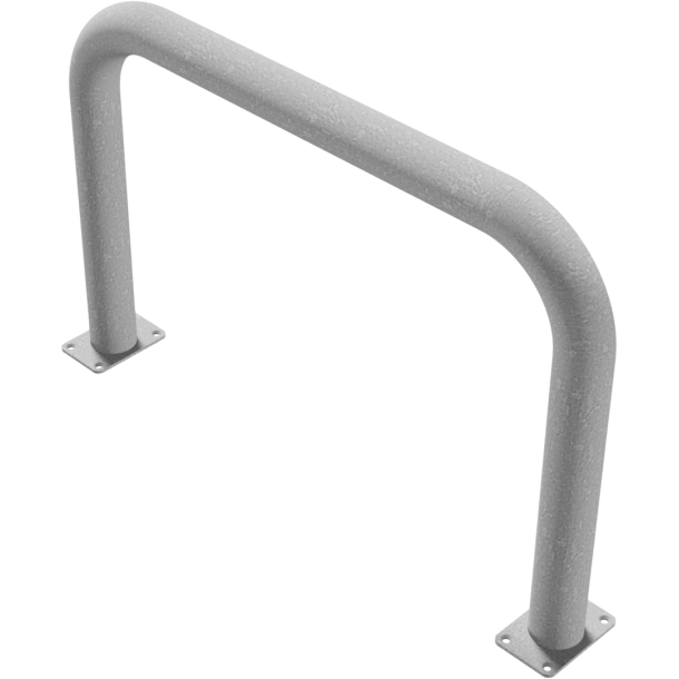 Anti-nudge hoop |  76 x 2,6 mm | without cross bar | to be fixed by plugs | total width: 1000 mm | total height: 650 mm | hot-dip galvanized